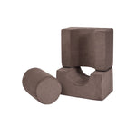 Aesthetic Shape Set 3-Elements - Brown