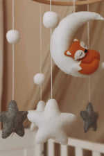 Håndlavet Sleepy fox uro