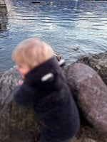 Baby/Kid Virgin Wool Jacket - Charcoal-4