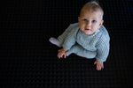 Linen Baby/Kid Clothing Set - Blue-0