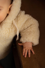 Baby/Kid Virgin Wool Jacket - White