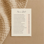 Baby Shower Game Cards - Mom or Dad