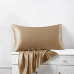Murberry Silk Pillowcase with Zipper, 22 Momme, 50×60