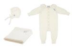 LOVE Gift Set For Baby - Blanket, Romper and Bonnet